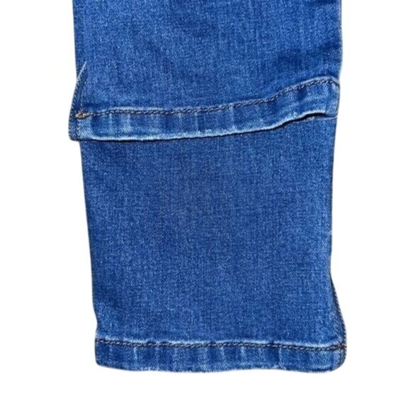 Seven7 Womens Zipper Ankle Denim Jeans Size 7 Blue Cotton-Blend Stretchy - Picture 10 of 10